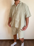 Cotton Cloud Green Pyjama Set