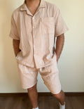 Cotton Cloud Brown Pyjama Set